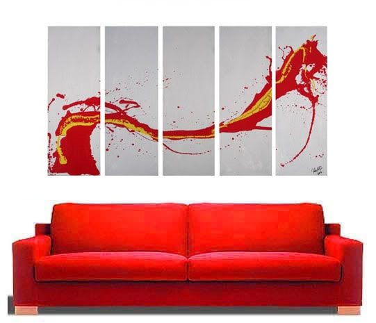 red-black-white-painting-cheap-art-wall-painting-abstract-modern